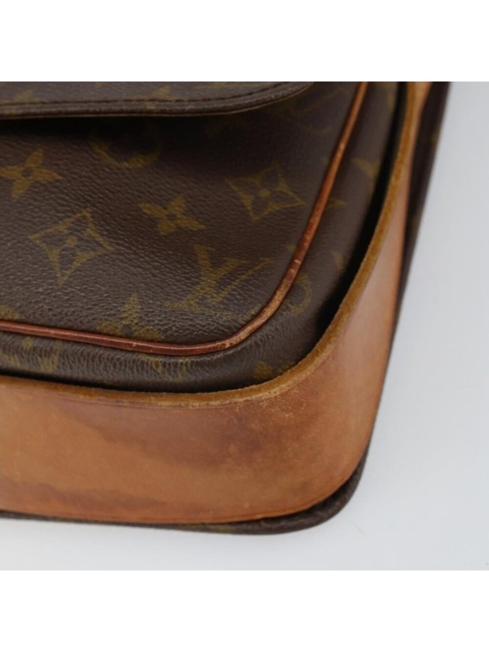 Authentic LOUIS VUITTON Monogram Cartouchiere GM Shoulder Bag M51252 LV - Picture 16 of 16